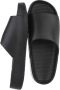 Merkloos Unisex slippers effen zwart 41 (advies bestel 1 maat groter) - Thumbnail 2
