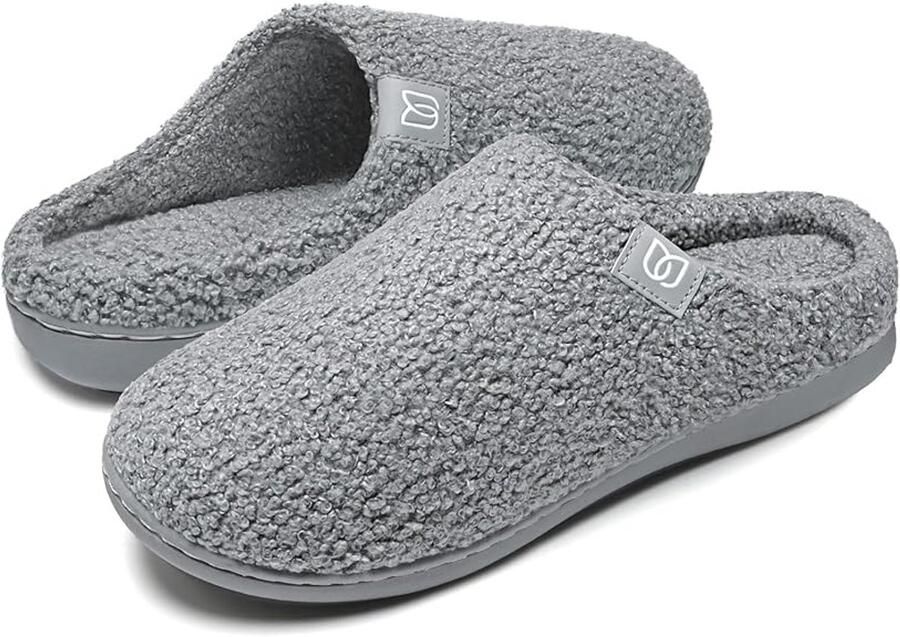 Merkloos Pantoffels Sloffen pantoffels Winter Warm Traagschuim Huisschoenen Indoor Outdoor voor en