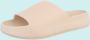 Merkloos Unisex slippers effen beige 41 (advies bestel 1 maat groter) - Thumbnail 2