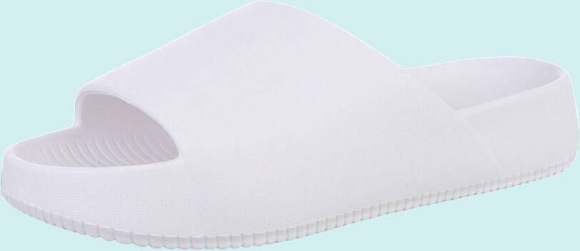 Merkloos Unisex slippers effen wit 40 (advies bestel 1 maat groter)
