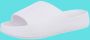Merkloos Slippers effen wit 44 Unisex voor en - Thumbnail 2