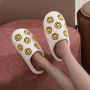 Merkloos Smiley Pantoffel Smiley Slipper Smiley Sloffen Nieuwste Stijl - Thumbnail 2