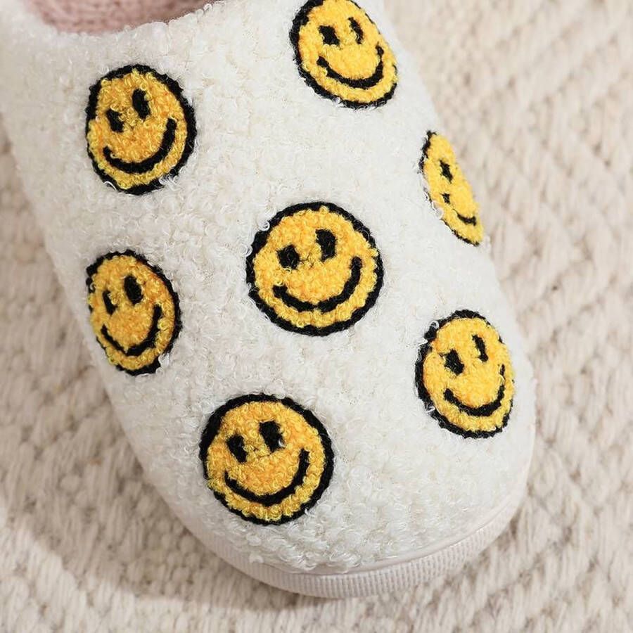 merkloos Smiley Pantoffel Smiley Slipper Smiley Sloffen Nieuwste Stijl