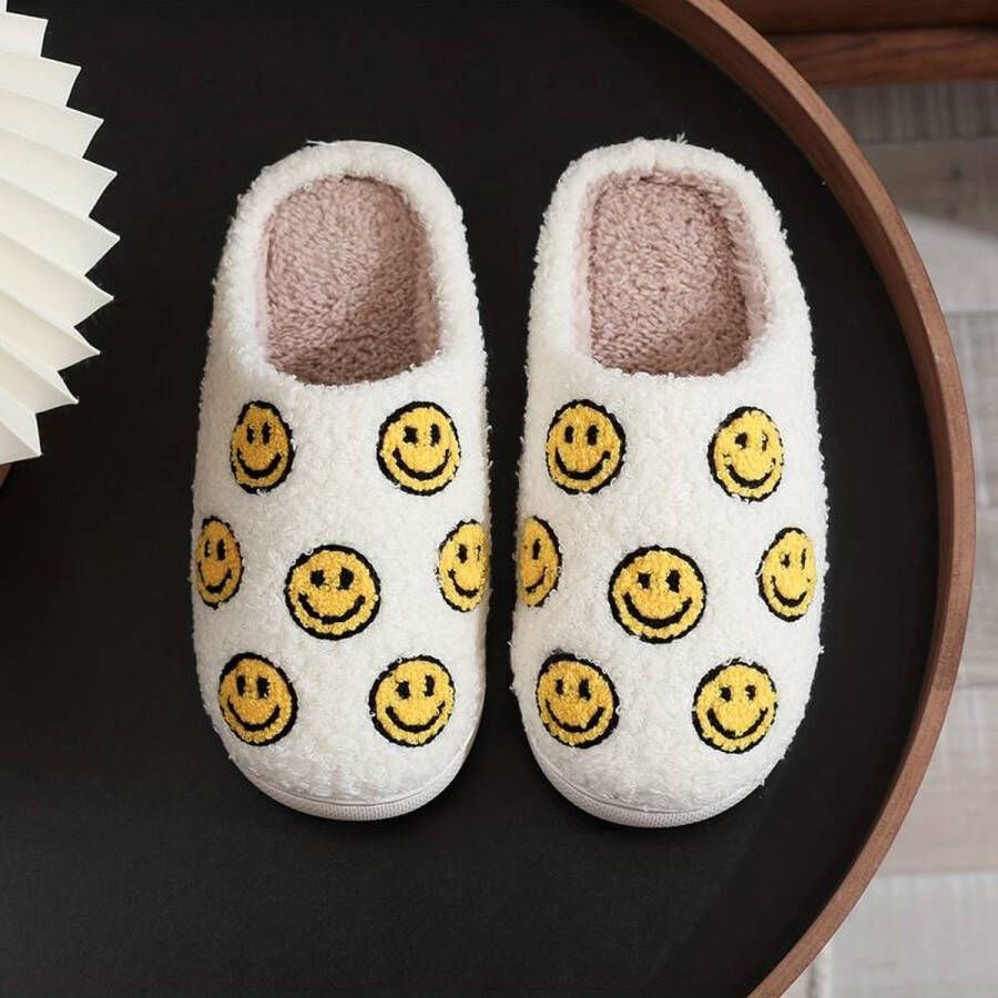 Smiley Pantoffel Smiley Slipper Smiley Sloffen Nieuwste Stijl