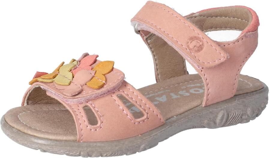 Merkloze Kindersandalen voor Meisjes Leer Roze