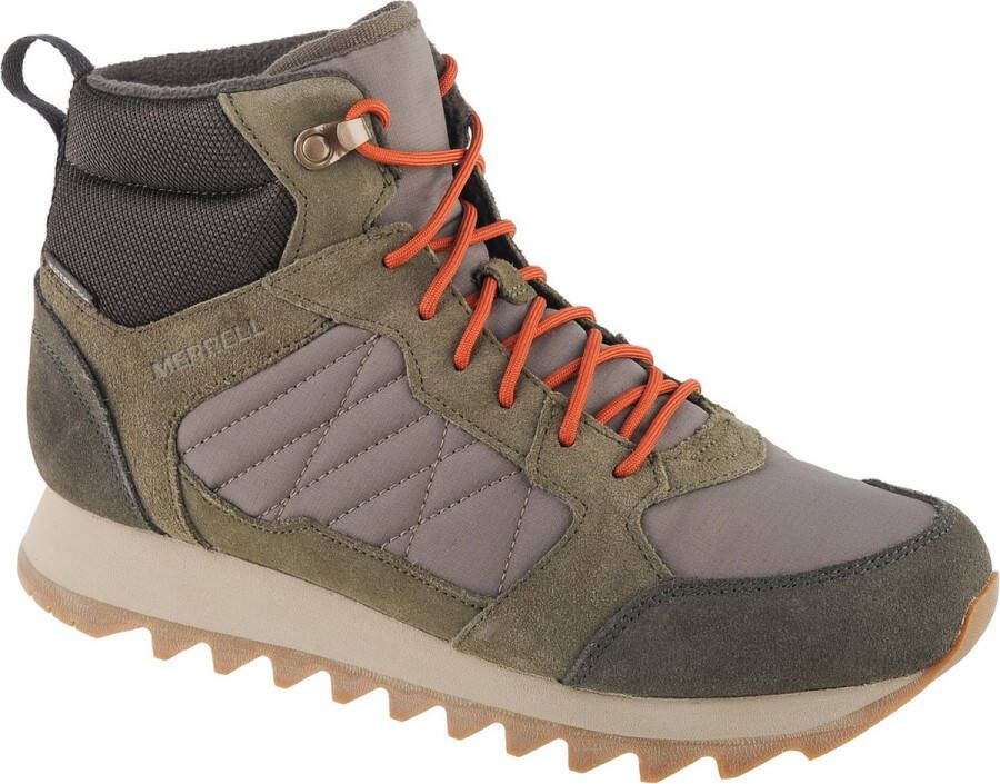 Merrell Alpine Sneaker Mid PLR WP 2 J004291 Mannen Groen Trekkingschoenen