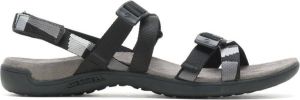 Merrell District 3 Backstrap Web Sandaal Dames Black