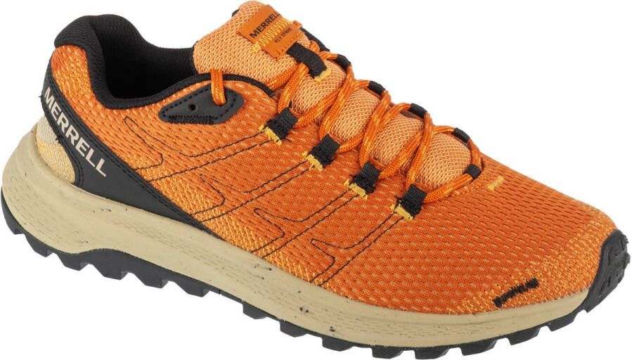 Merrell Fly Strike Mannen Oranje Hardloopschoenen
