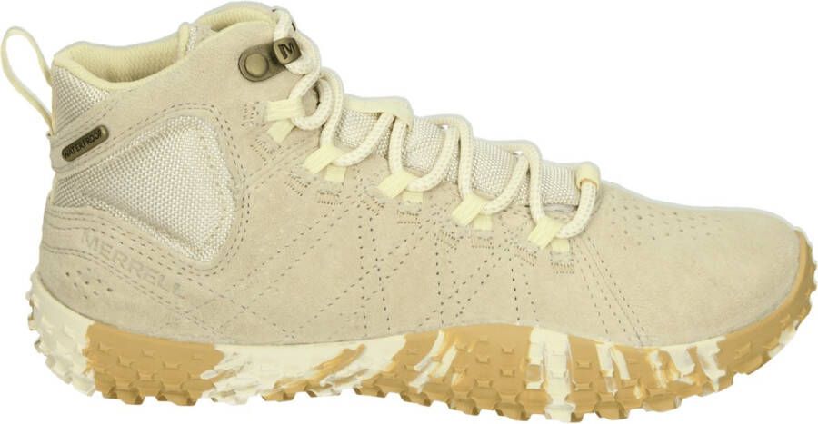 Merrell J008182 WRAPT MID WP Half-hoge schoenenDames wandelschoenenWandelschoenen Wit beige