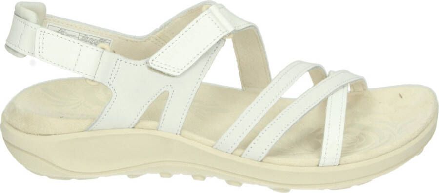 Merrell J008364 HARBOR BACKSTRAP Sandalen met hakDames Sandalen Wit beige