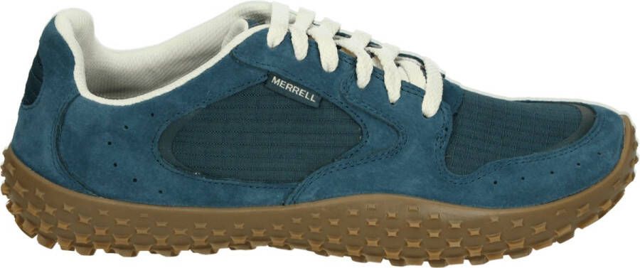 Merrell J032847 WRAPT SNEAKER Vrije tijdsschoenenHeren wandelschoenenWandelschoenenBarefoot Blauw