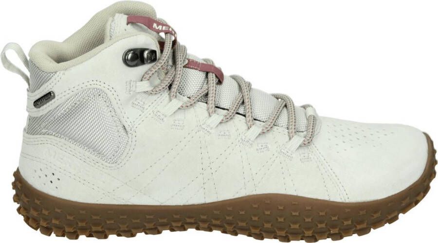 Merrell J035994 Volwassenen Dames wandelschoenenHalf-hoge schoenenWandelschoenen Wit beige