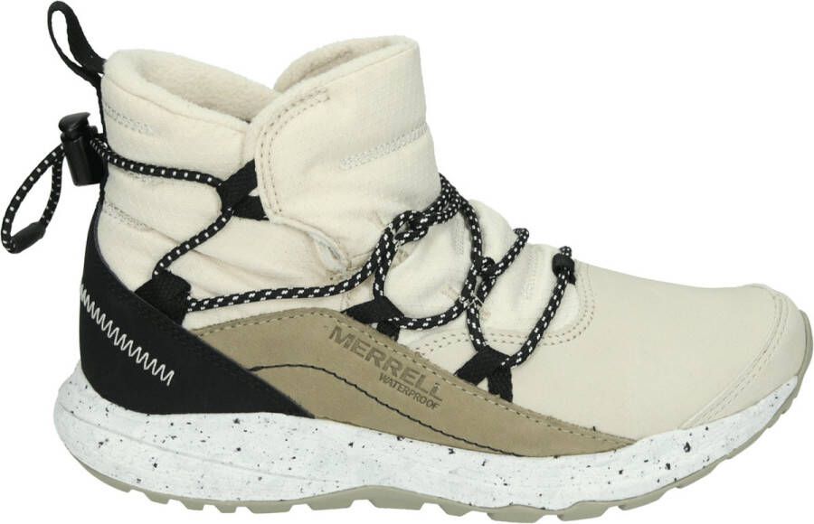 Merrell J036788~~~~~~~~~~~~~~~~~~~~~~~ Hoge sneakersVeterlaarzenDames veterschoenenDames sneakersHalf-hoge schoenen Wit beige