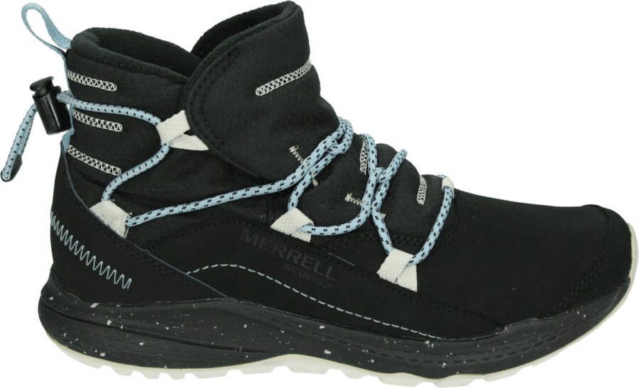 Merrell J036792~~~~~~~~~~~~~~~~~~~~~~~ Hoge sneakersVeterlaarzenDames veterschoenenDames sneakersHalf-hoge schoenen Zwart