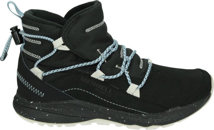 Merrell J036792 Volwassenen VeterlaarzenHoge sneakersDames veterschoenenHalf-hoge schoenen Zwart