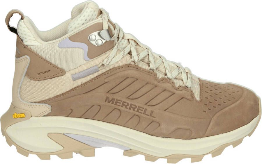 Merrell J038836 MOAB SPEED 2 MID WP Half-hoge schoenenDames wandelschoenenWandelschoenen Cognac