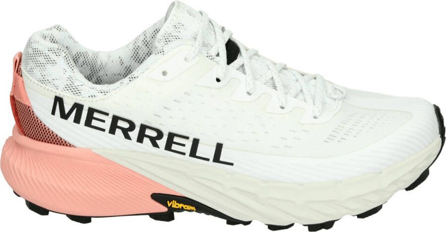 Merrell J068374~AGILITY~PEAK~5~~~~~~~~ Dames wandelschoenenWandelschoenen Wit beige