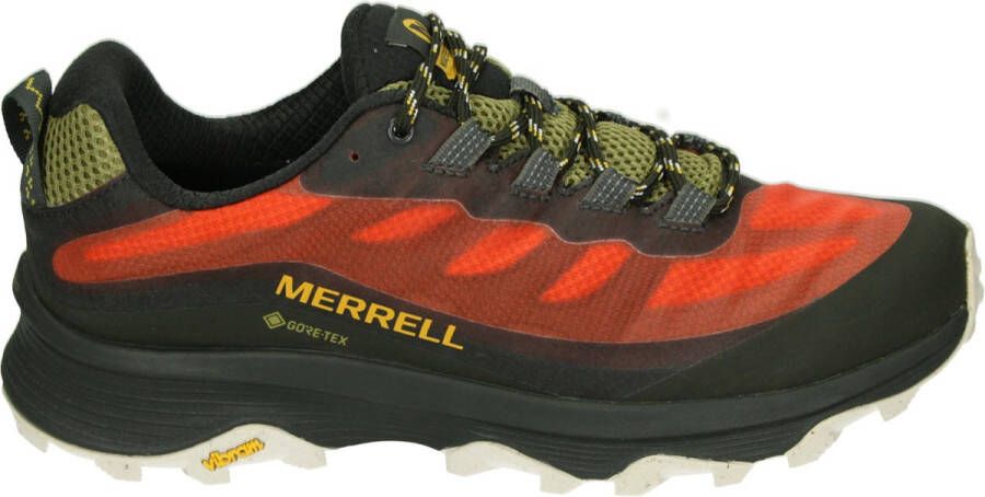 Merrell J5066989 Volwassenen Vrije tijdsschoenenWandelschoenen Kleur Rood