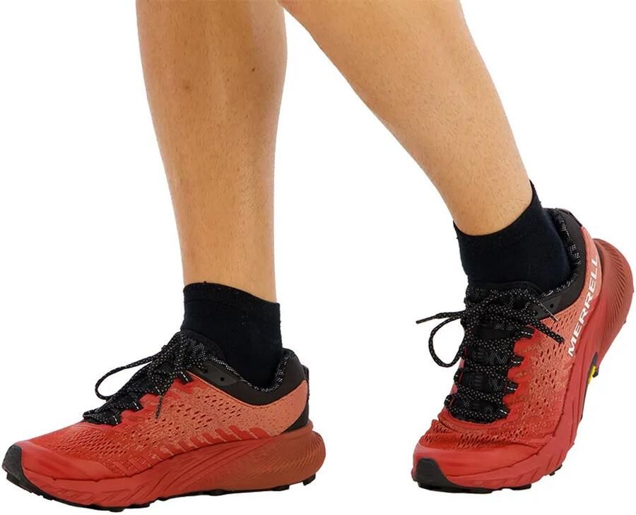 Merrell Agility Remix Trailschoenen Rood Oranje Man