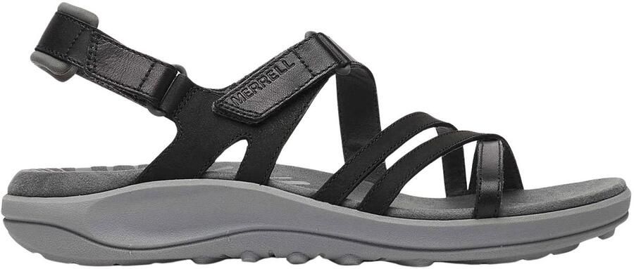 Merrell J008362 HARBOR BACKSTRAP Sandalen met hak Dames Sandalen Zwart