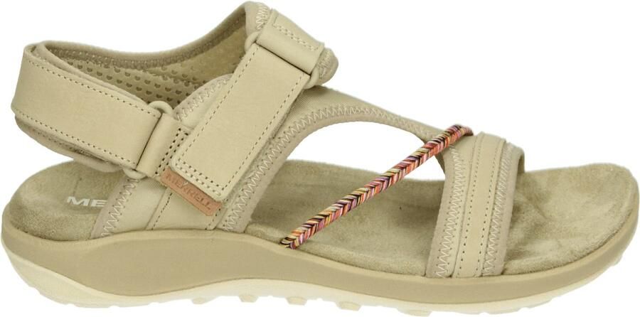 Merrell J006746 TERRAN 4 BACKSTRAP Sandalen met hakDames Sandalen Wit beige - Foto 3