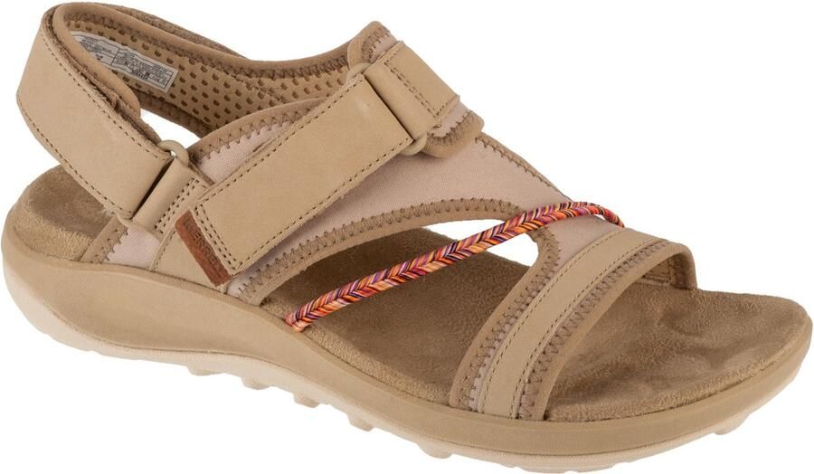 Merrell J006746 TERRAN 4 BACKSTRAP Sandalen met hak Dames Sandalen Wit beige - Foto 2