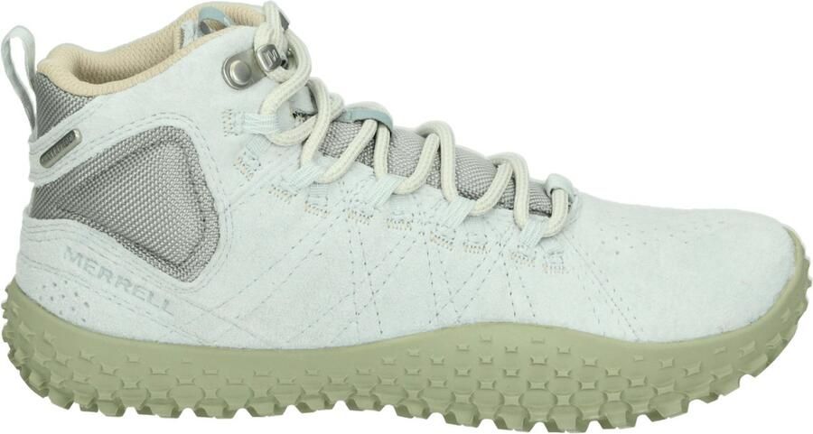 Merrell J008644 WRAPT MID WP Half-hoge schoenenDames wandelschoenenWandelschoenenBarefoot Blauw