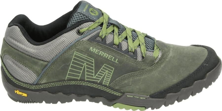 Merrell J067937 VAPOR GLOVE 6 LTR Vrije tijdsschoenen Heren wandelschoenenBarefoot Wandelschoenen Groen