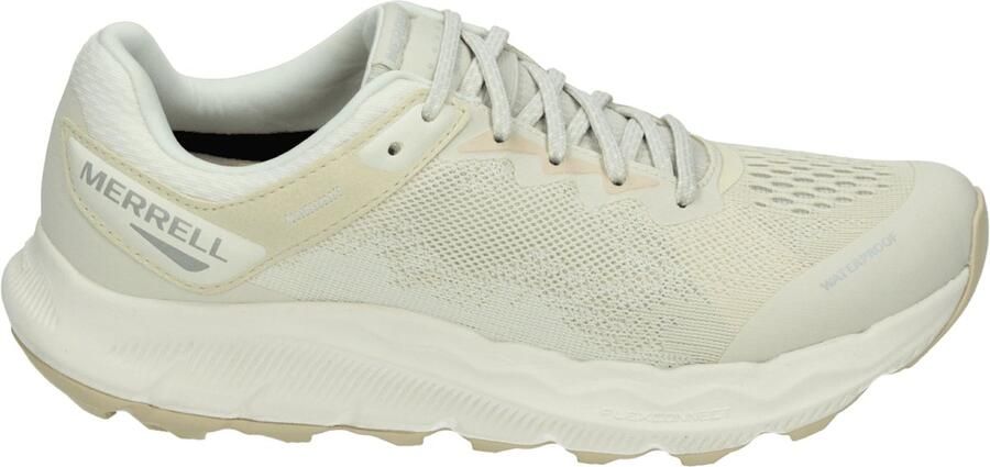 Merrell J068440 ANTORA 4 WP Dames wandelschoenenWandelschoenenBarefoot Wit beige