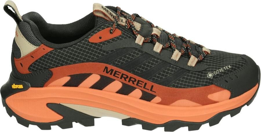 Merrell J500451 MOAB SPEED 2 GTX Vrije tijdsschoenenHeren wandelschoenenWandelschoenen Zwart - Foto 2