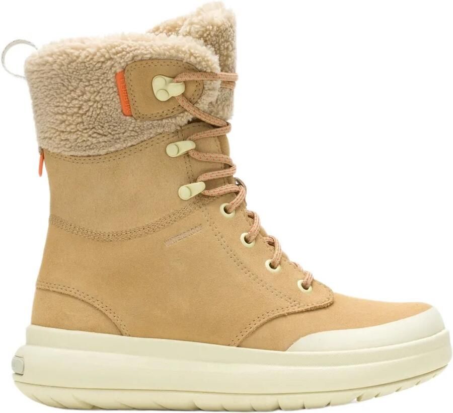 Merrell Women's Marquette Thermo Tall Zip WP Winterschoenen beige