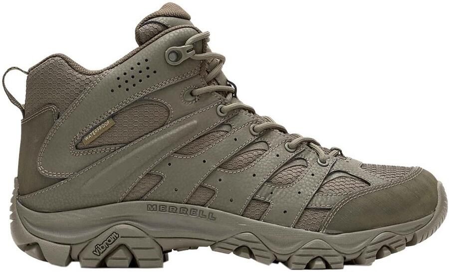 Merrell Moab 3 Tactical WP Mid J004113 Mannen Groen Laarzen Trekkingschoenen