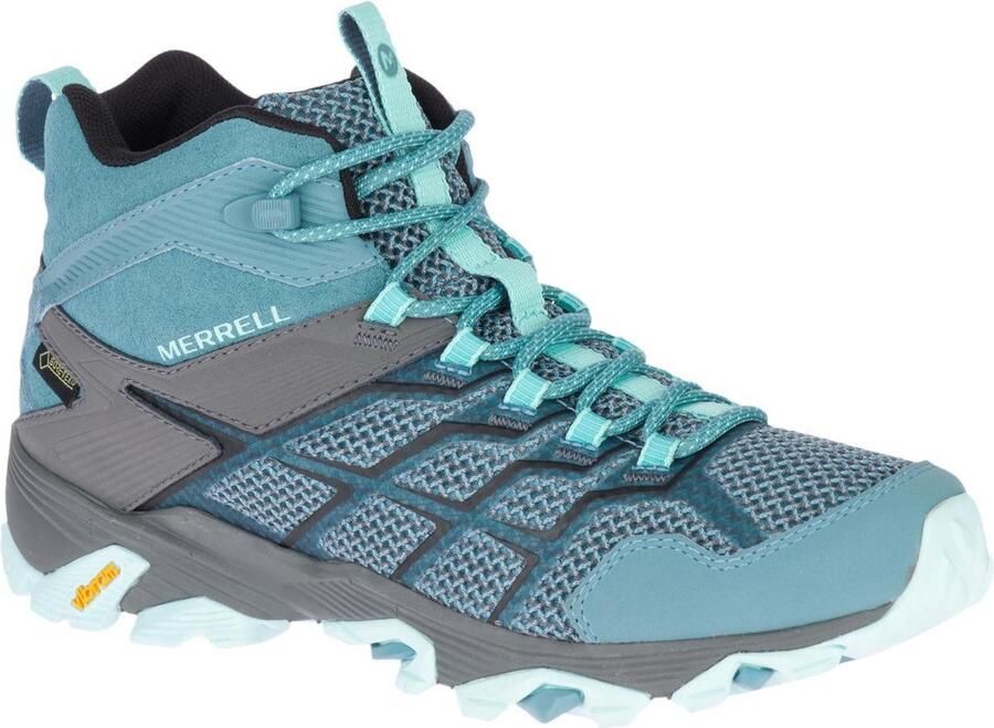 Merrell Moab Fst 2 Mid Gtx Wandelschoenen Dames Bleu Smoke
