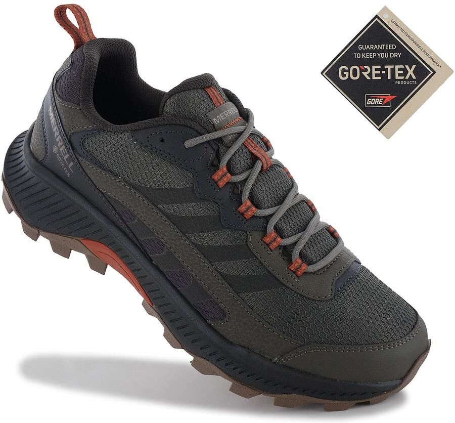 Merrell Speed Strike 2 GTX GORE-TEX Heren Wandelschoenen Olive-Groen J037827