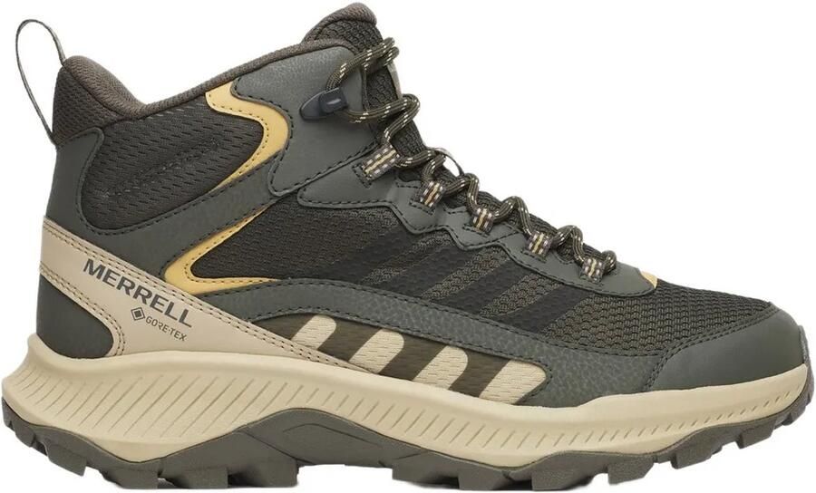 Merrell Speed Strike 2 Mid Gore-tex Wandelschoenen Beige Groen Man