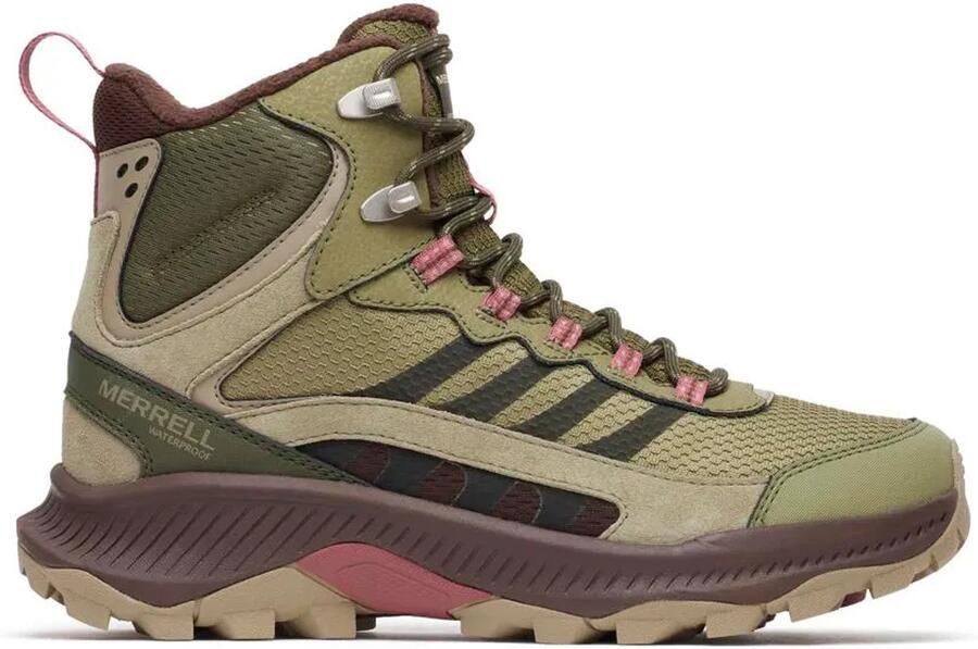 Merrell Speed Strike 2 Thermo Mid Waterproof Wandelschoenen Groen Vrouw
