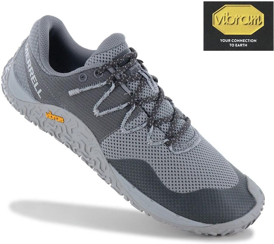 Merrell Trail Glove 7 Heren Barfußschuhe Wandelschoenen Barefoot Grijs J067657 - Foto 2