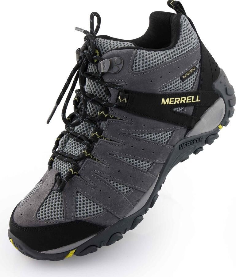 Merrell Trekkingschoenen heren Men Accentor 2 Vent Mid Wp Turbulence Grijs