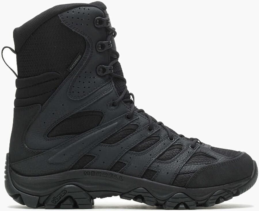 Merrell wandelschoen Moab 3 Tactical 8 zip WP Zwart