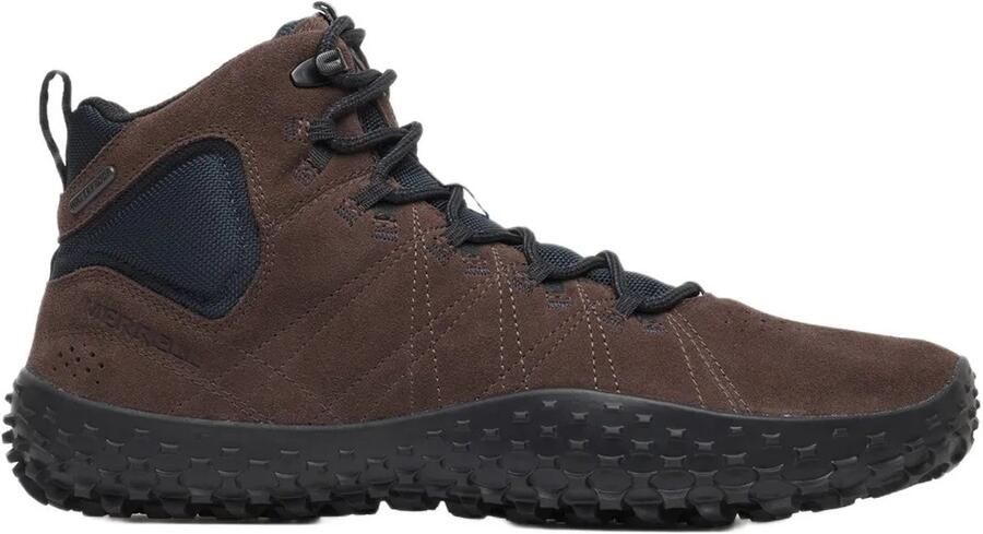 Merrell J00005158 WRAPT MID WP Vrije tijd half-hoog Heren wandelschoenenBarefoot Wandelschoenen Bruin - Foto 2