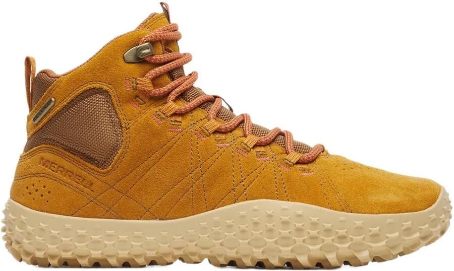 Merrell J00005163 WRAPT MID WP Half-hoge schoenen Dames wandelschoenenBarefoot Wandelschoenen Cognac - Foto 2