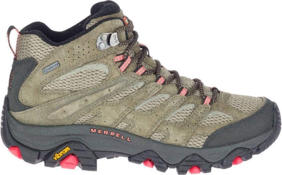 Merrell Moab 3 Mid Goretex Wandelschoenen Groen 1 2 Vrouw