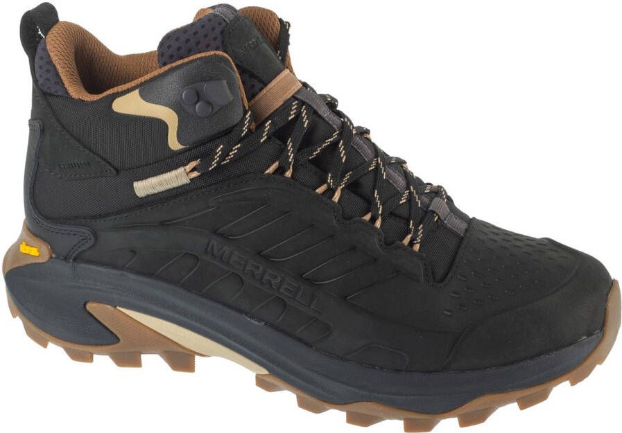 Merrell Moab Speed 2 Ltr Mid Wp Mannen Zwart Trekkingschoenen