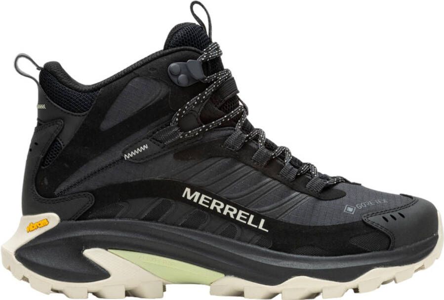 Merrell J037826~MOAB~SPEED~2~MID~GTX~~ Half-hoge schoenenDames wandelschoenenWandelschoenen Zwart