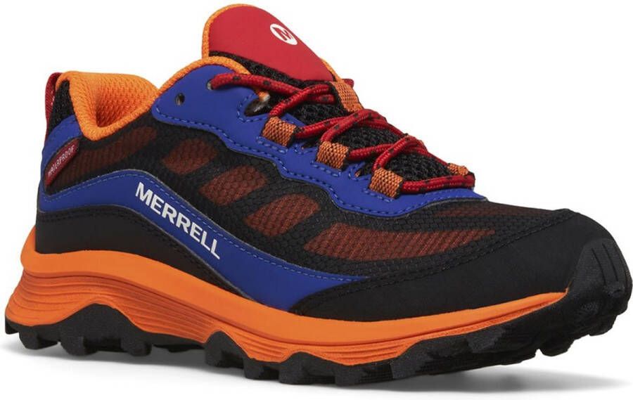 Merrell Moab Speed Low Wp Wandelschoenen Blauw