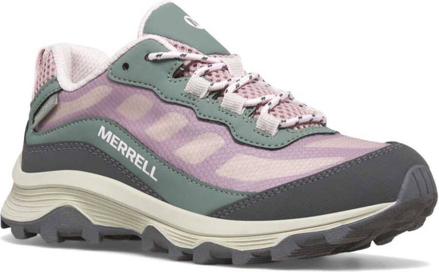 Merrell Kid's Moab Speed Low Waterproof Multisportschoenen grijs