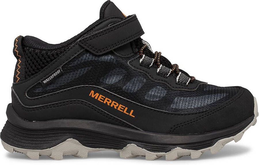 Merrell Moab Speed Mid AC WTPF Wandelschoenen voor Kids Zwart