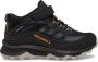 Merrell Kid's Moab Speed Mid A C Waterproof Wandelschoenen zwart - Thumbnail 1