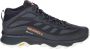 Merrell Moab Speed Mid Goretex Wandelschoenen Zwart 1 2 Man - Thumbnail 23