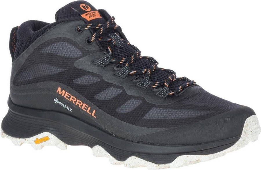 Merrell Moab Speed Mid GTX Black Wandelschoenen Heren Black